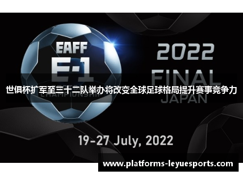 世俱杯扩军至三十二队举办将改变全球足球格局提升赛事竞争力